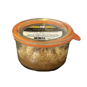 crumble-pommes- vrai et bon crumble-pommes- vrai et bon